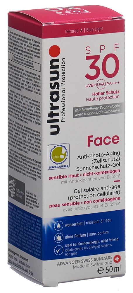 Ultrasun Face LSF/ SPF 30 50 ml | Sonnenschutz