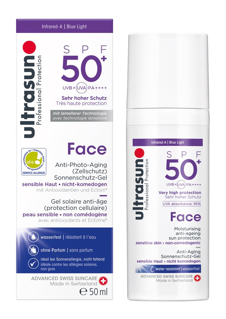 Image of Ultrasun Face SPF 50+ 50 ml