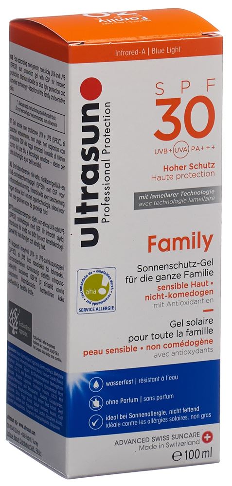 Image of Ultrasun Family SPF 30 Tb 100 ml