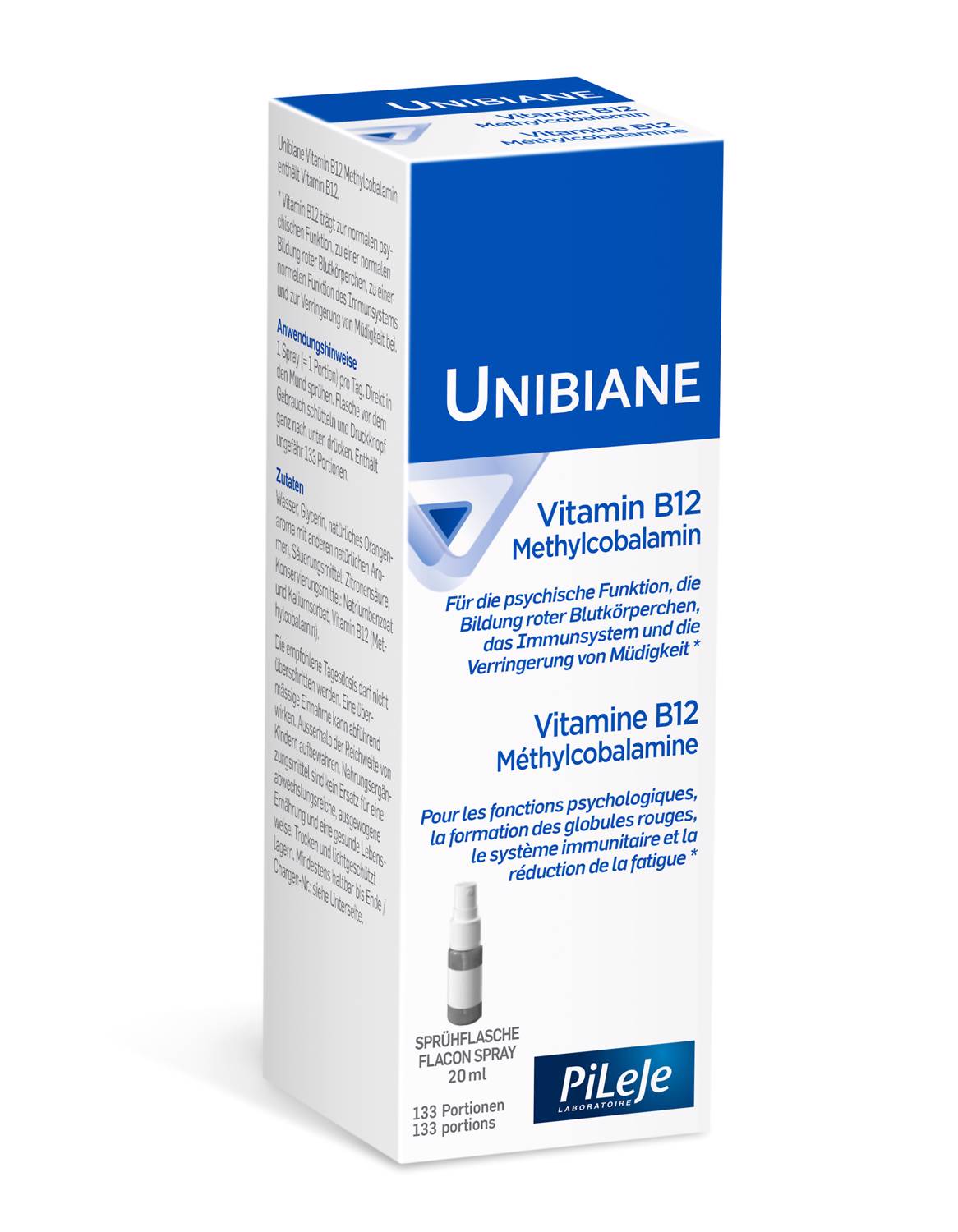 Image of Unibiane Vitamin B12 Spray 20 ml
