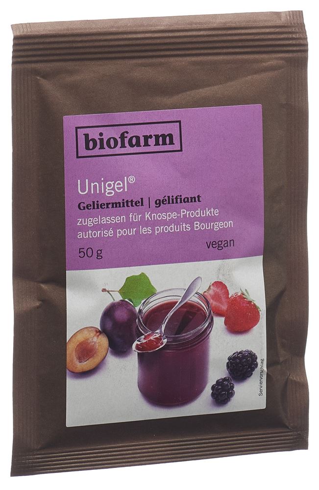 Image of Unigel zugelassen für Knospe-Produkte Btl 50 g