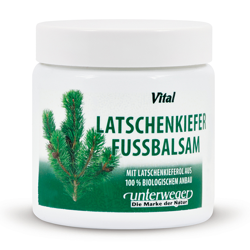 Image of Unterweger Vital Fussbalsam Latschenkiefer Topf 100 ml