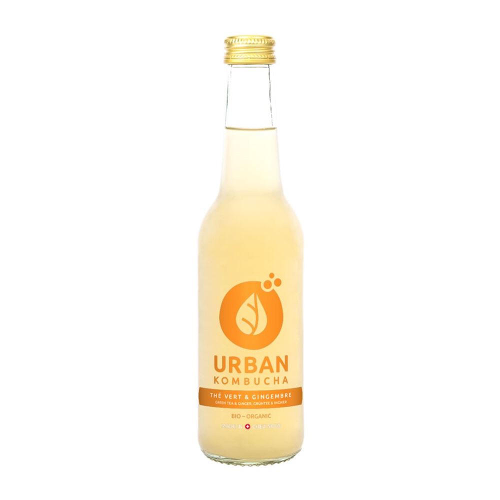 Image of Urban Kombucha Grüntee & Ingwer Fl 330 ml