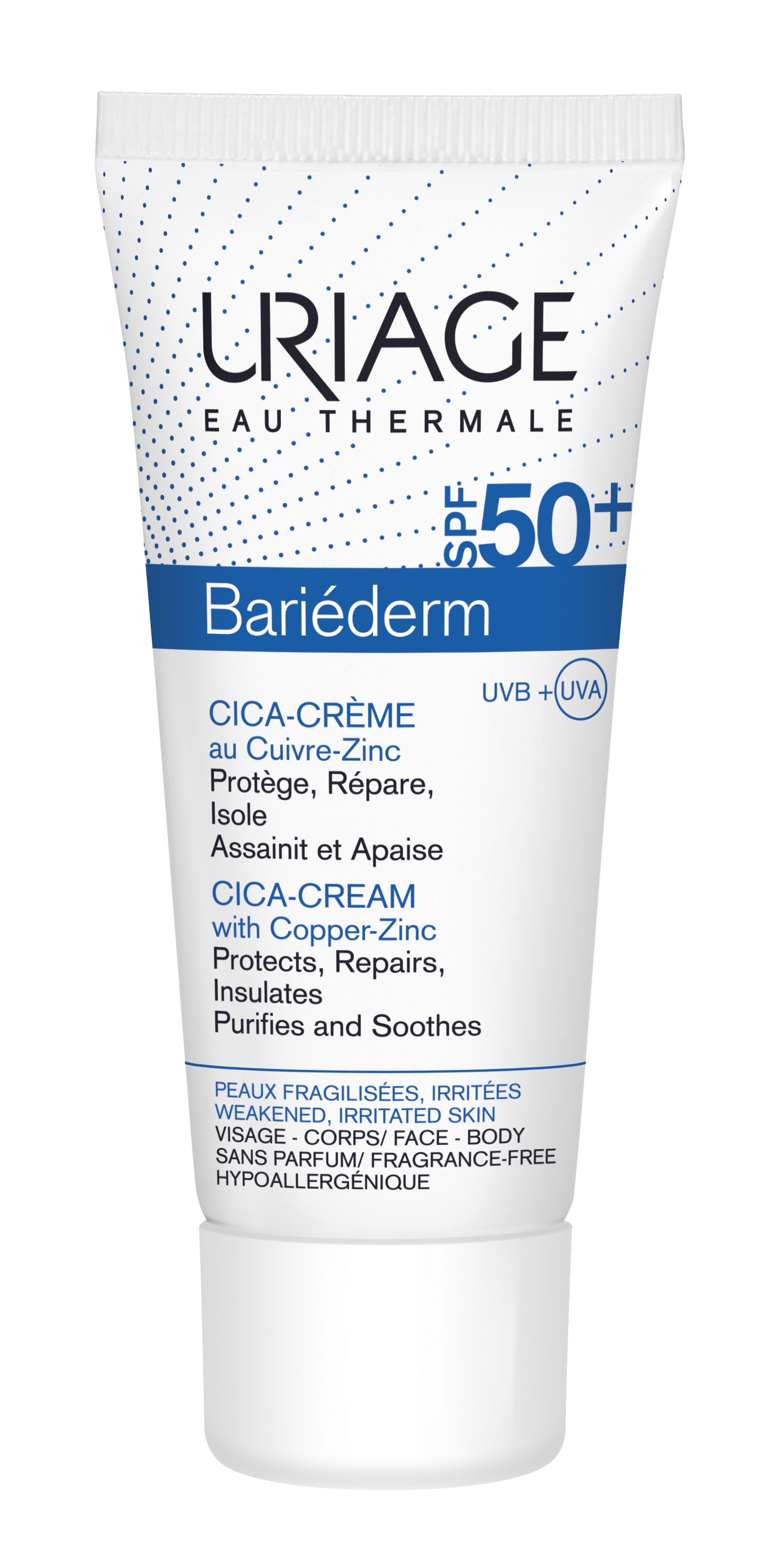 Uriage Bariéderm Cica-Crème Spf50 tb 40 ml