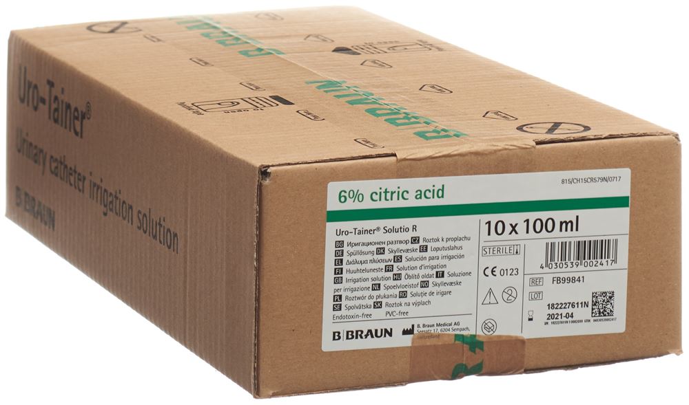 Image of Uro-Tainer Solutio R 10 Btl 100 ml