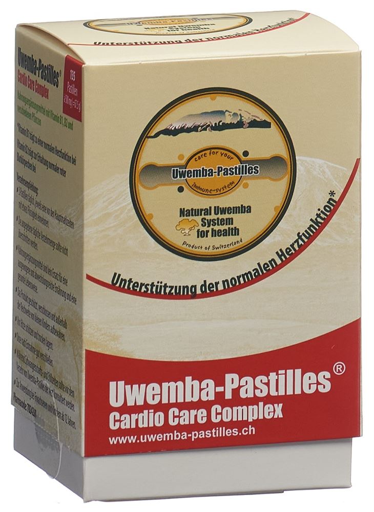 Uwemba-Pastilles Cardio Care Complex 500 mg bte 135 pce