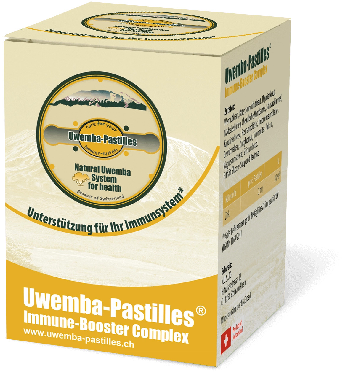 Uwemba-Pastilles Immune-Booster Complex 530 mg bte 120 pce