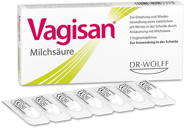 Image of Vagisan Milchsäurezäpfchen 7 Stk