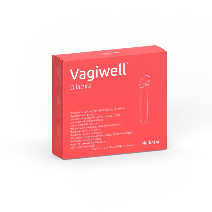 Vagiwell dilatateur set Small avec taille 1-3