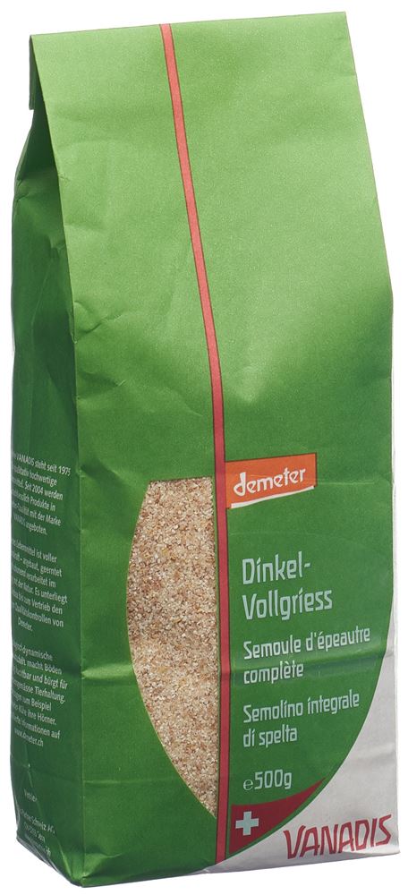 Image of Vanadis Dinkel Vollgriess 500 g