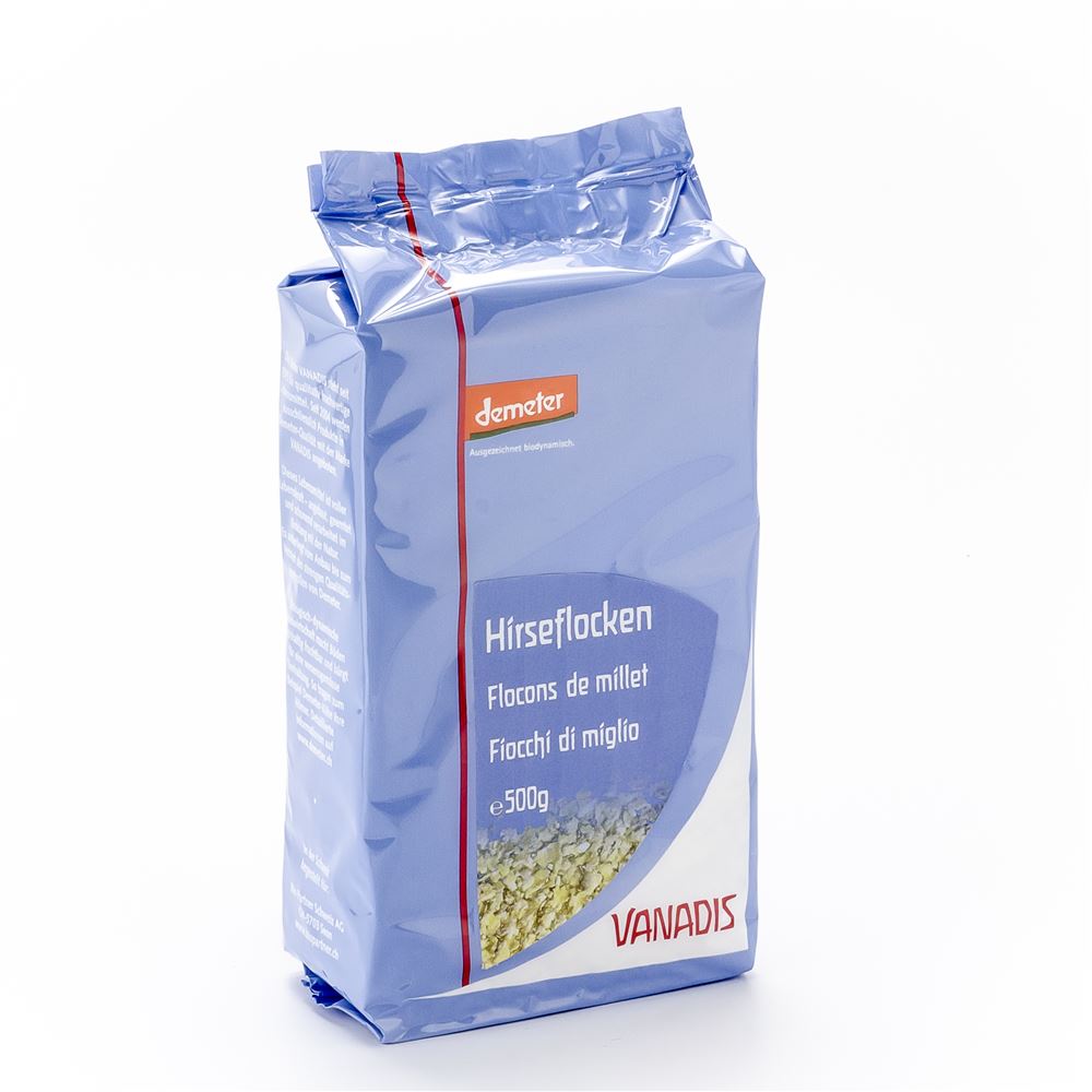 Image of Vanadis Hirseflocken Demeter 500 g