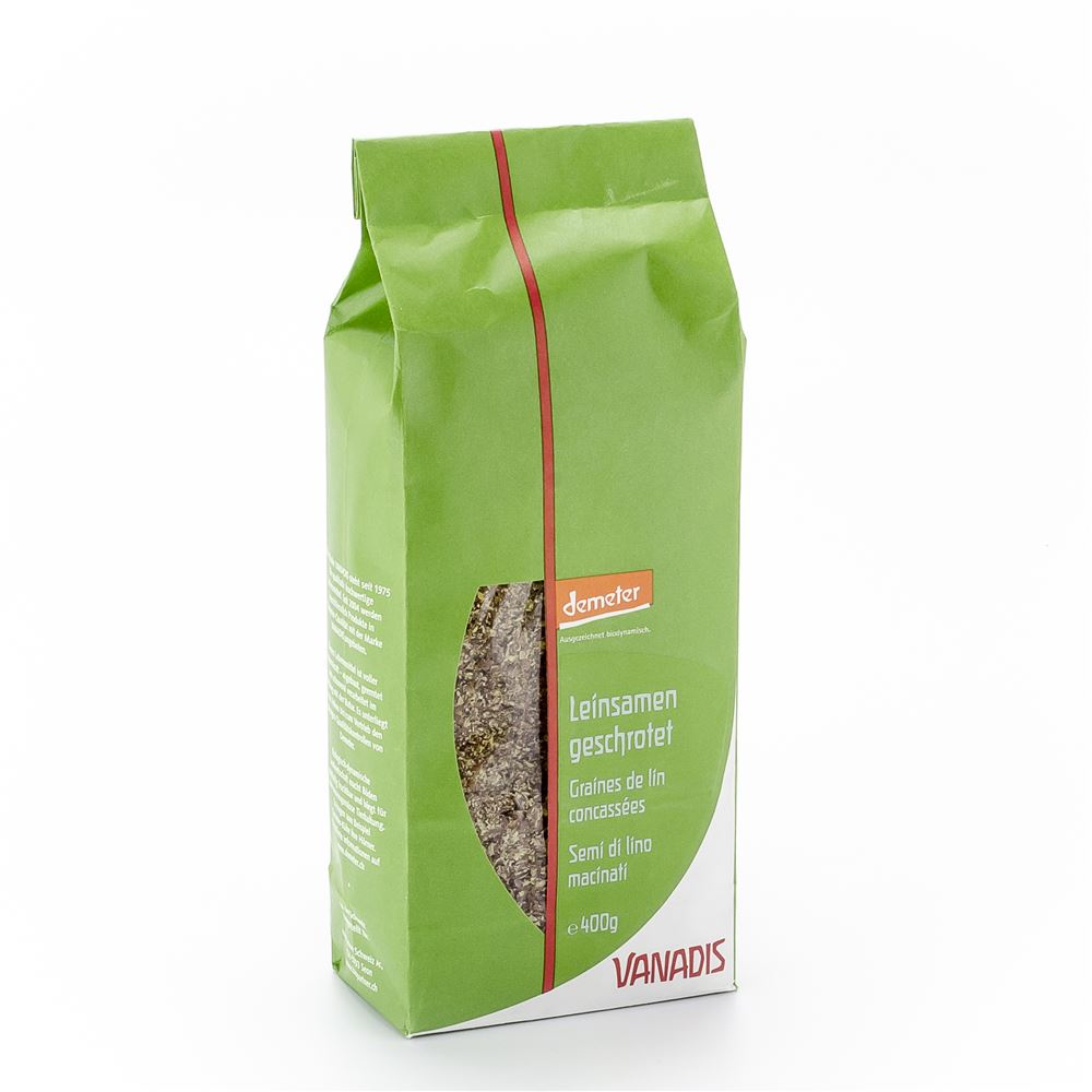 Vanadis graines de lin concassées 400 g