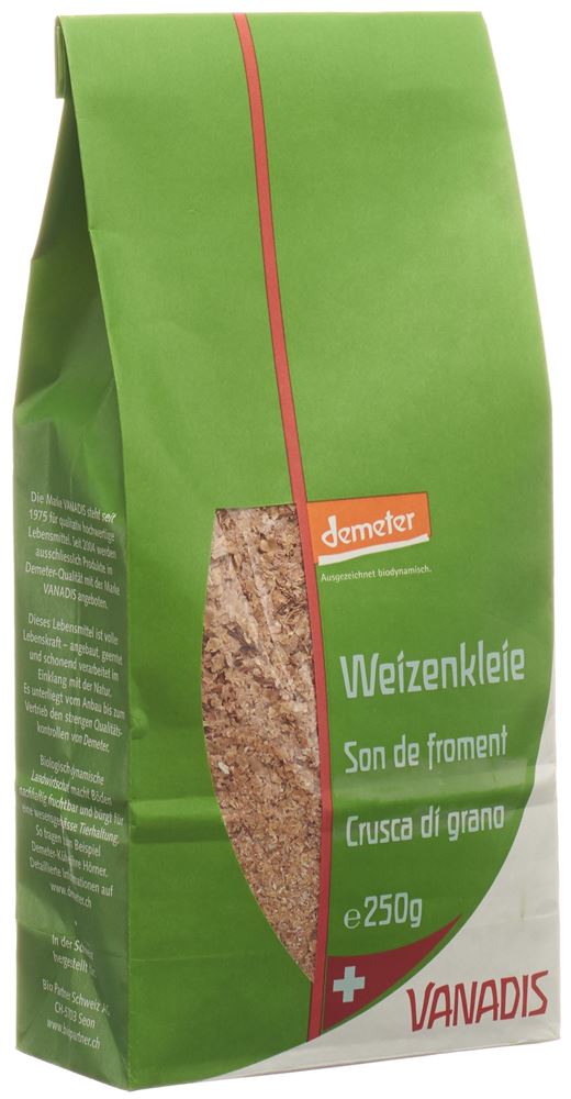 Vanadis Weizenkleie Demeter Btl 250 g