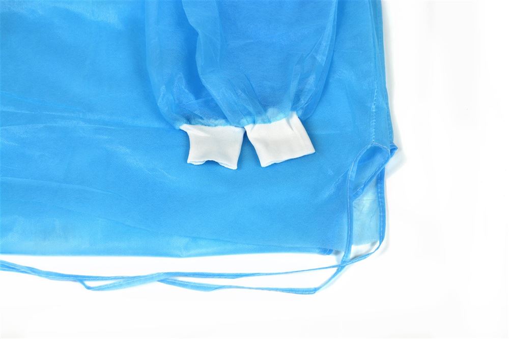 Image of VaSano Isol Kittel Klettverschluss-Kragen Pp/Pe 10 Stk