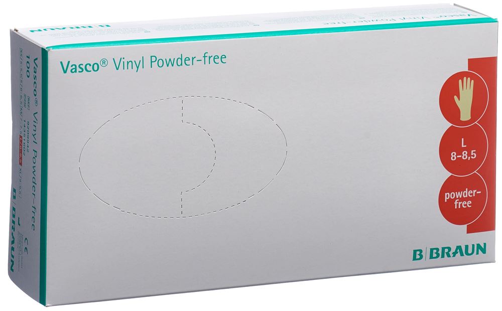 Vasco guanti L vinile 100 pezzi