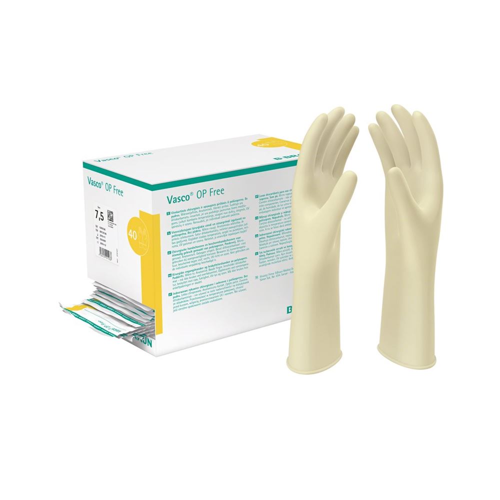 Image of Vasco OP Free Handschuhe Gr7.0 steril ohne Latex 40 Paar