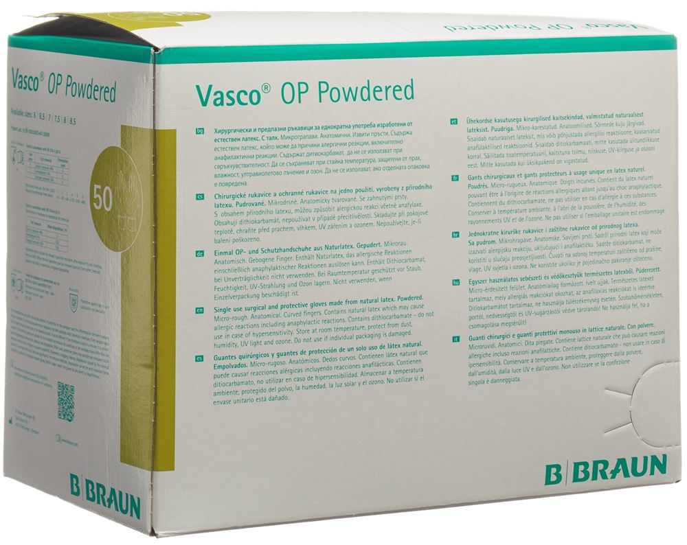 Image of Vasco OP Powdered Gr7.5 50 Paar