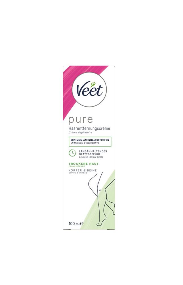 Veet crème dépilatoire peaux sèches 100 ml