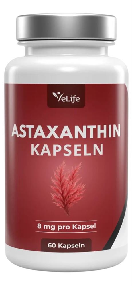 Image of Velife Astaxanthin Kaps 8 mg Ds 60 Stk