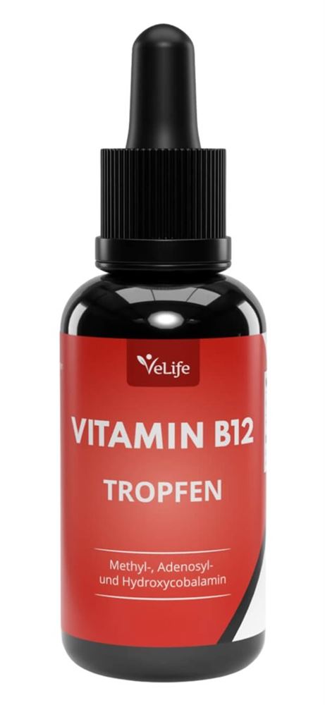 Image of Velife Vitamin B12 Tropfen 250 mcg Trio Tropffl 50 ml
