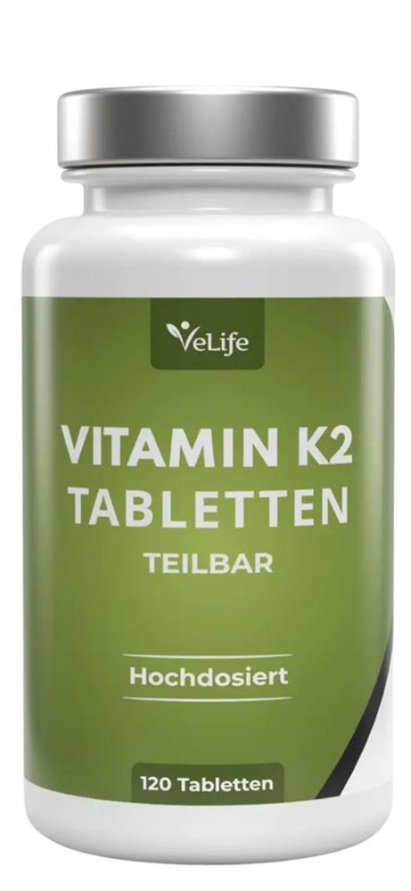 Velife Vitamine K2 cpr 200 mcg bte 120 pce