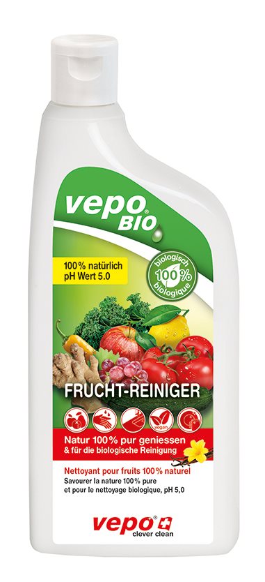 Vepo Bio-Frucht-Reiniger für Früchte und Gemüse mit Curcuma und Vitamin C Fl 300 ml