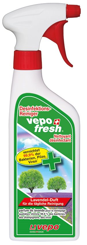 Vepofresh nettoyant désinfectant parfum de lavande vapo 500 ml