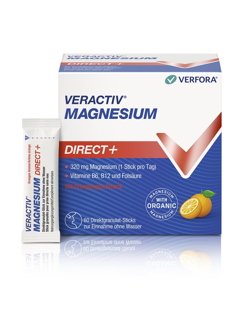 Image of Veractiv Magnesium Direct+ Orange Stick 60 Stk