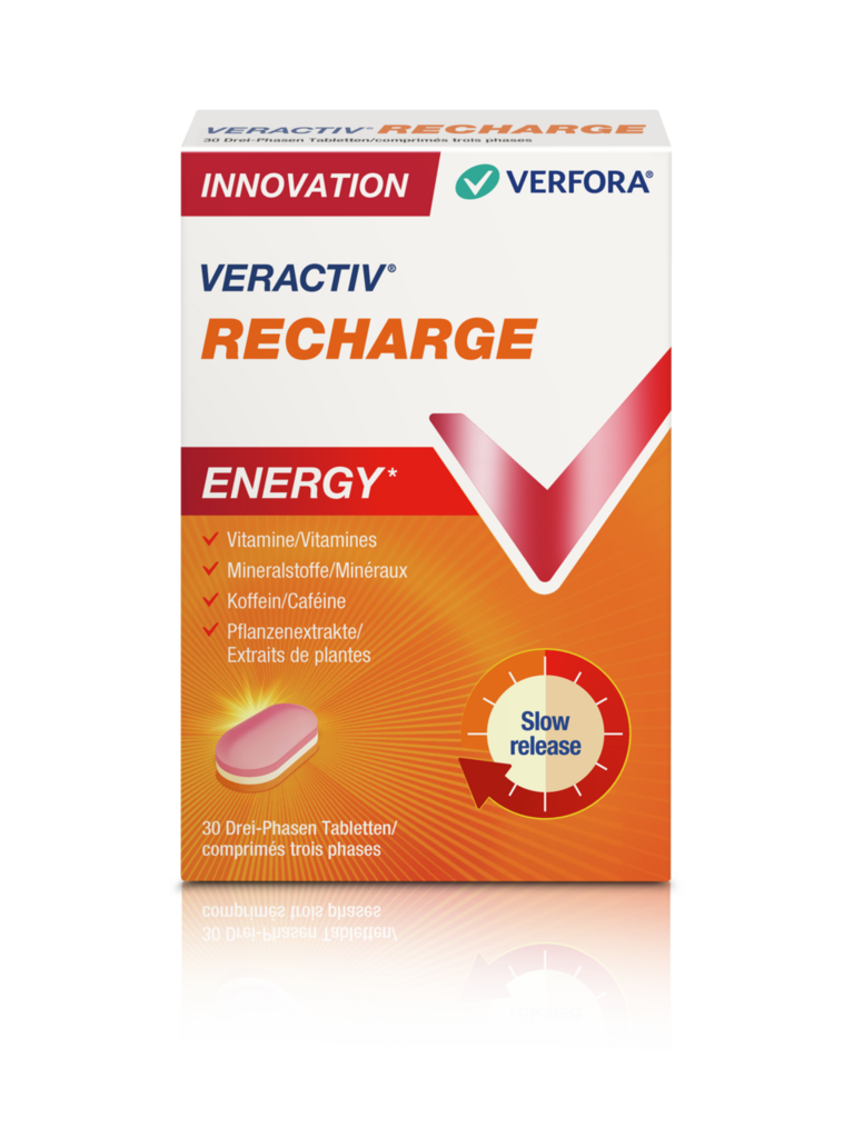 Image of Veractiv Recharge Drei-Phasen-Tabletten 30 Stk