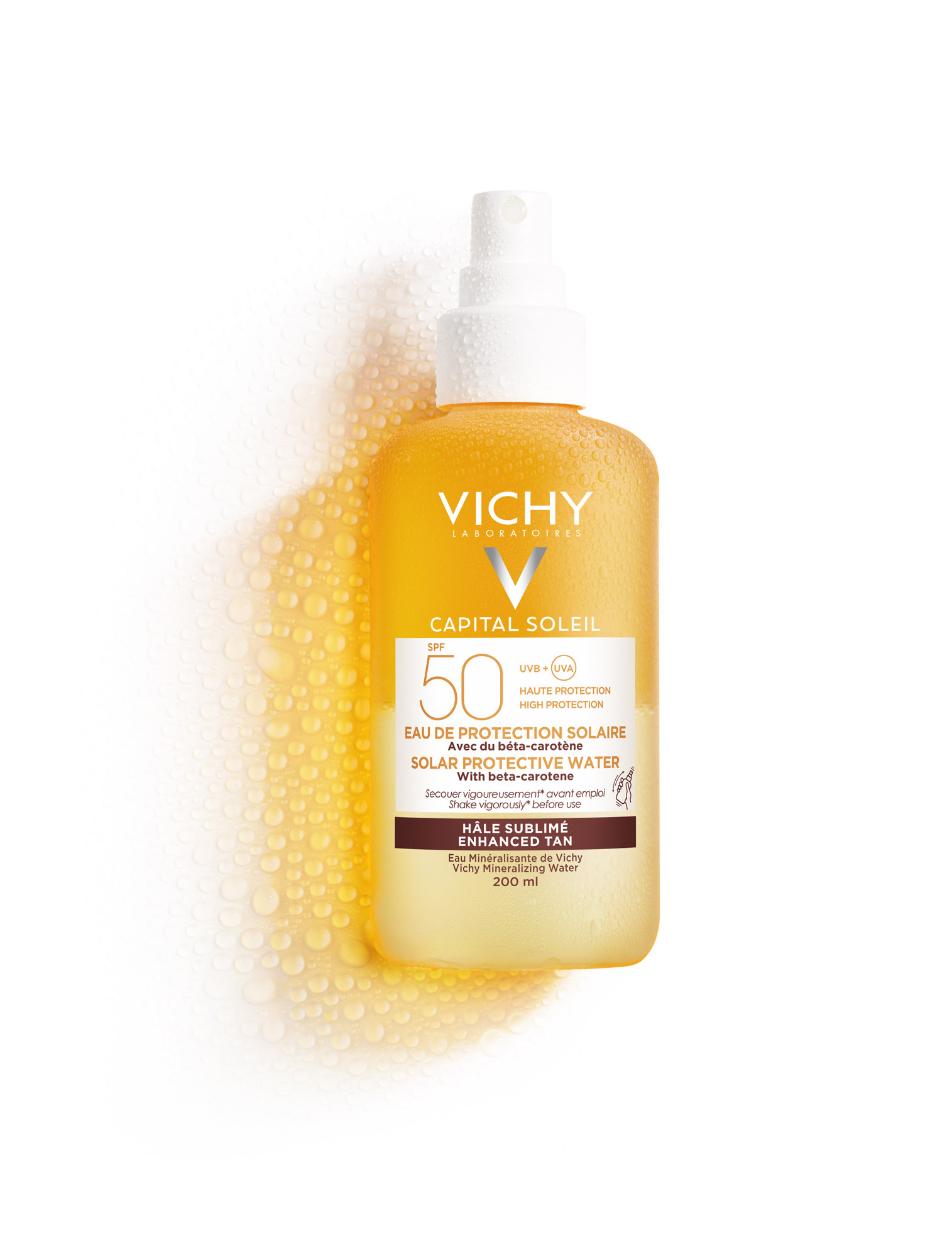 Vichy Capital Soleil Frische Spray bronzante LSF/SPF 50 Fl 200 ml