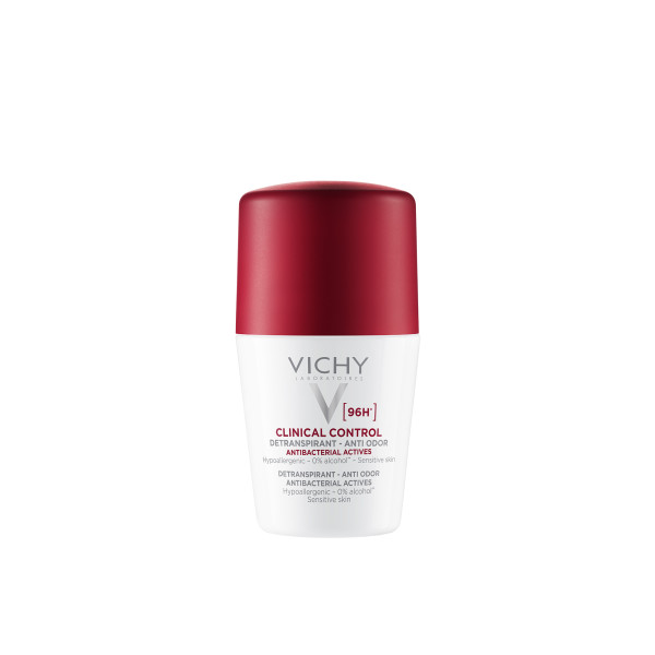 Vichy Deo Clinical Control Roll-On 96h 50 ml | Deo- & Body Sprays | Antitranspirant | Anti Geruchspflege | Female
