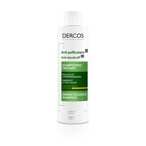 Image of Vichy Dercos Shampooing Anti-Pelliculaire cheveux secs FR 200 ml