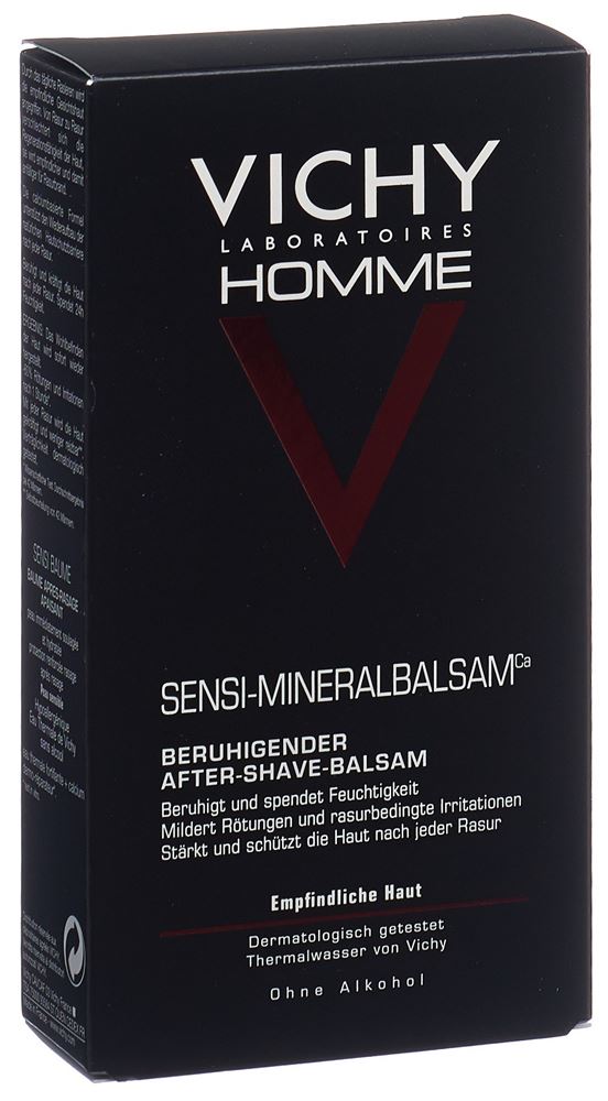 Vichy Homme Sensi-Balsam Ca beruhigt empfindliche Haut 75 ml