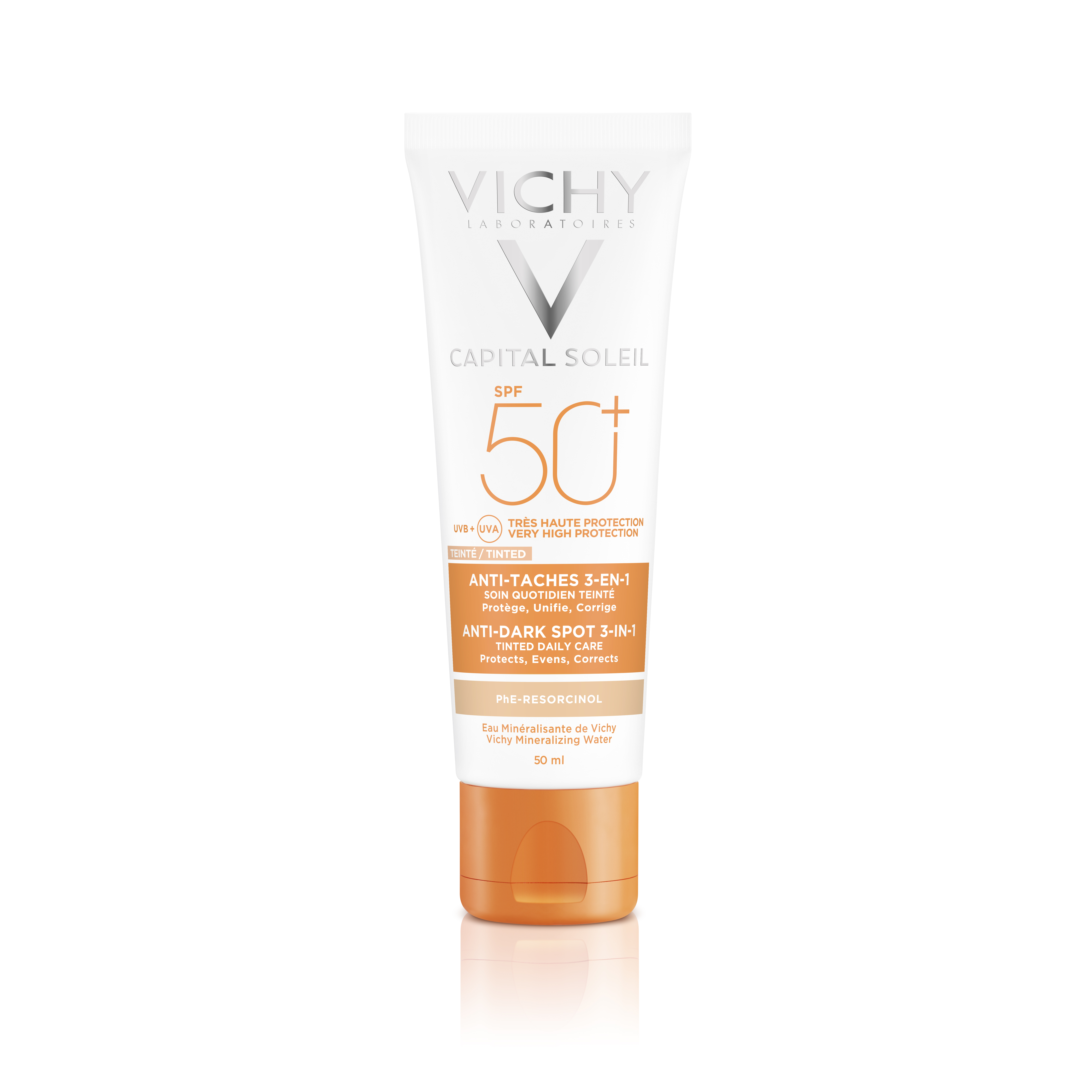 Vichy Ideal Soleil Crema antimacchie colorata 3in1 Spf50+ 50 ml