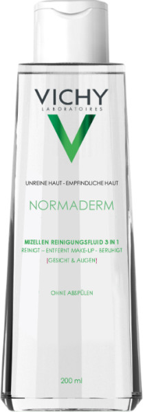 Image of Vichy Normaderm Reinigungsfluid Mizellen 200 ml