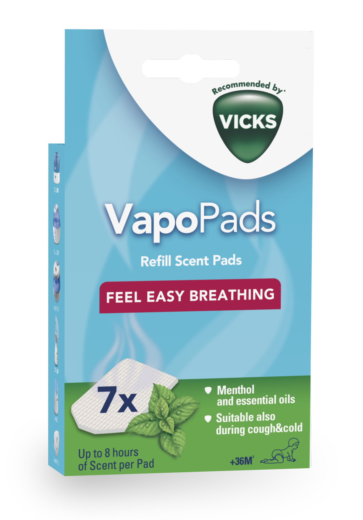 Image of Vicks VapoPads Vh7V1 Nachfüllpackung 7 Stk