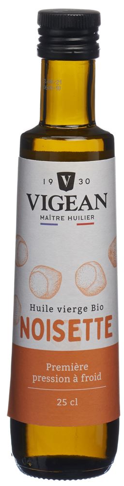Image of Vigean Haselnussöl Bio 25 cl
