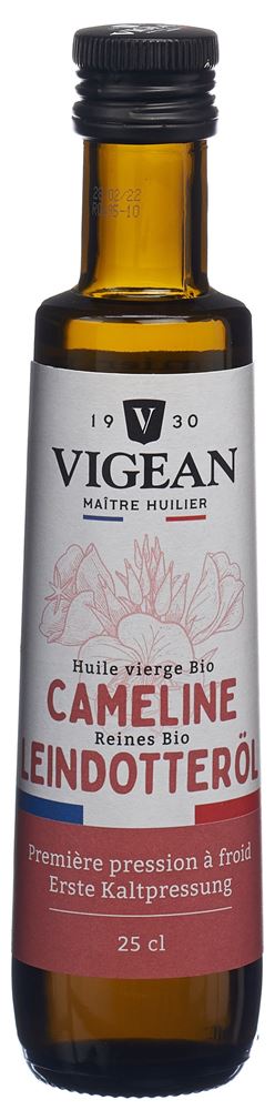 Image of Vigean Huile Cameline Bio 250 ml