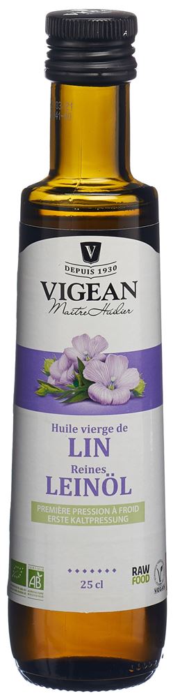 Vigean huile de lin 250 ml