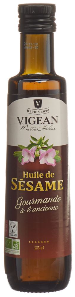 Image of Vigean Huile de Sésame Grille 250 ml