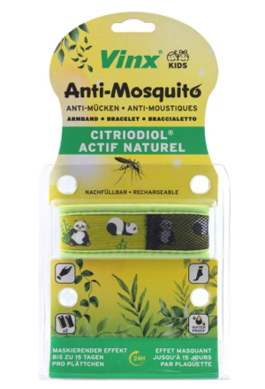 Vinx Anti-Mücken Armband & Silikonhülle 18 Stk