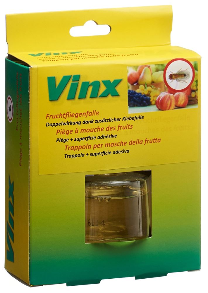 Vinx trappola per moscerini della frutta con superficie adesiva