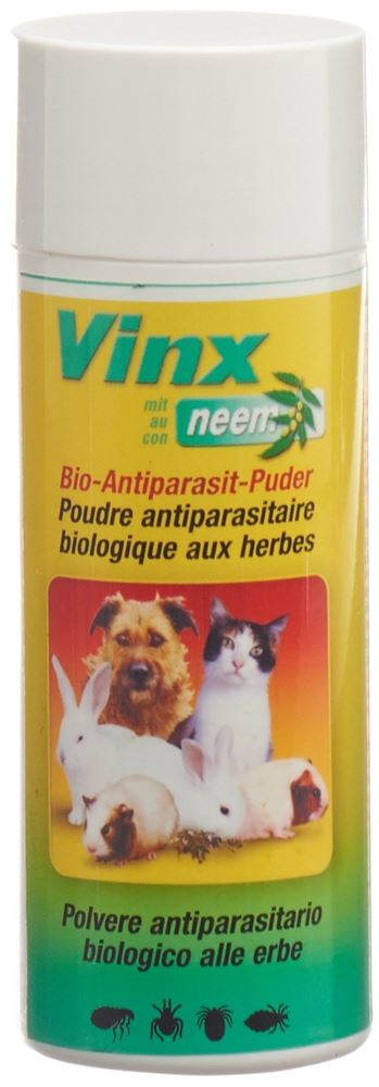 Vinx polvere antiparassitaria neem piccoli animali 100 g