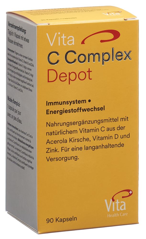 Vita C Complex Depot Kaps 90 Stk