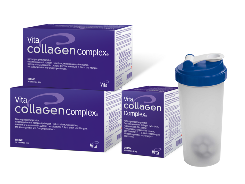Vita Collagen Complex Trio 2x30 Stück + 10 Stück gratis | Nahrungsergänzung | Vitamine & Prävention