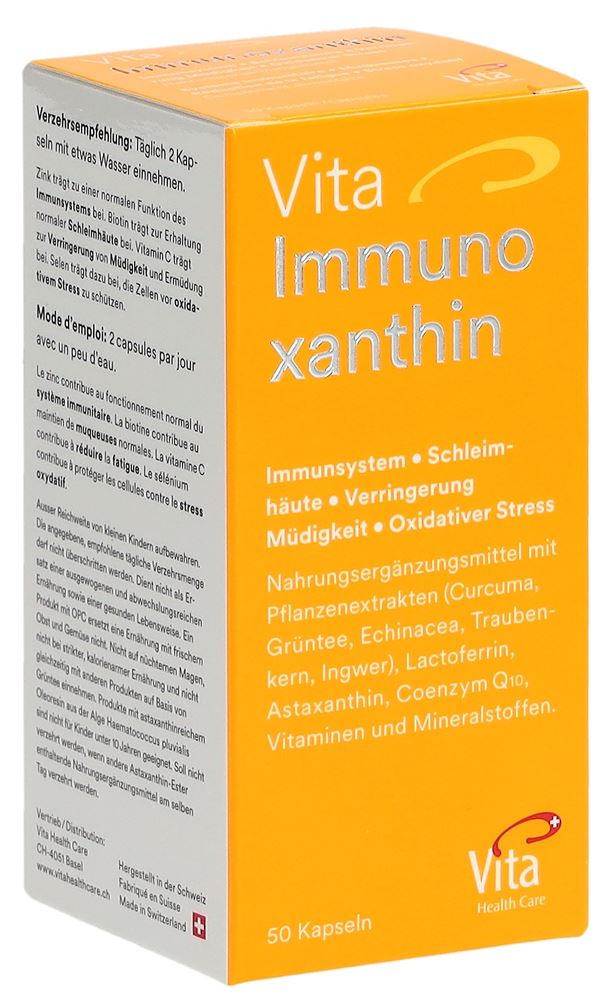 Vita Immunoxanthin Kaps Ds 50 Stk