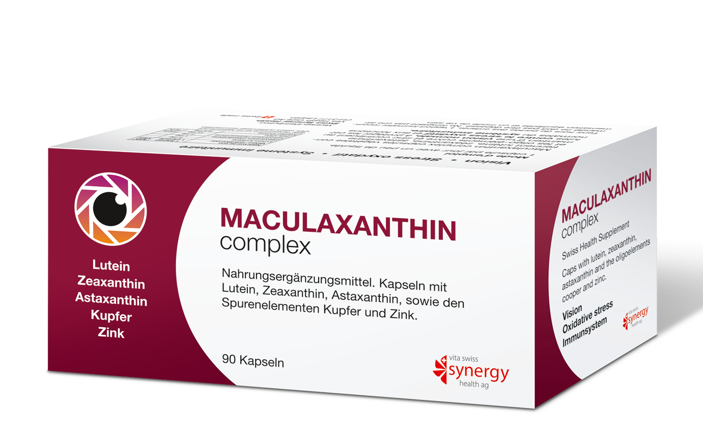 vita swiss synergy health Maculaxanthin Complex Kaps 90 Stk