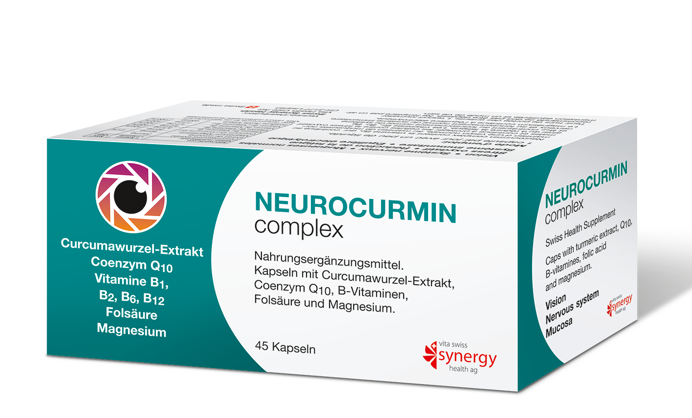 vita swiss synergy health Neurocurmin Complex Kaps 45 Stk
