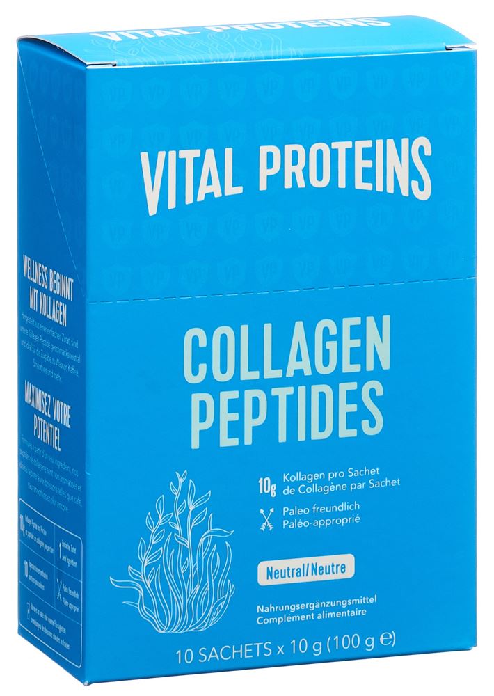 Vital Proteins Collagen Peptides 10 Beutel 10 g | Nahrungsergänzung | Kollagen | Vitamine & Prävention | Ernährung & Sport