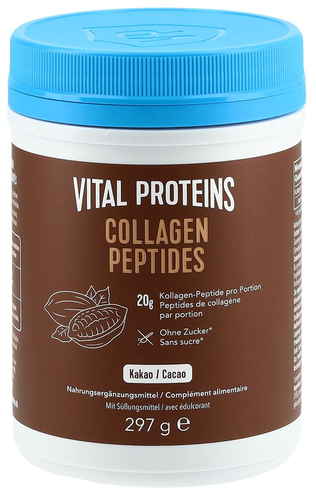 Vital Proteins Collagen Peptides Kakao Dose 297 g | Nahrungsergänzung | Kollagen | Vitamine & Prävention | Ernährung & Sport